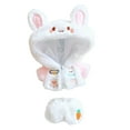 thumbnail image 3 of Doll Outfits Set Zipper Coat Pants Set Doll Dress up for 7.8 inch Doll Accs Rabbit, 3 of 8