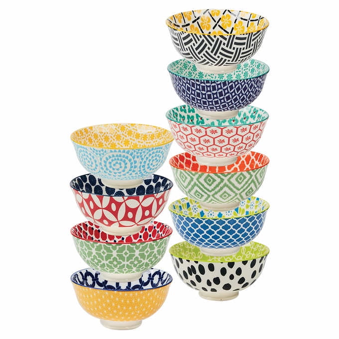 Chelsea Bowl Set. Certified International Corporation, 10piece 4.75” Set.