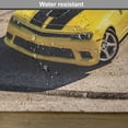 thumbnail image 6 of Ambesonne Yellow Place Mats Set of 4, Racer Speedy Sports Car, Standard Size, Yellow Warm Taupe, 6 of 6