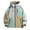 Khaki, variant on Men's Hooded Long Sleeves Outdoor Interchange Jacket, Loose Fit Casual Coat for Winter Fall, Leisure, Dating and Daily Wear