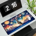 thumbnail image 3 of Happy New Year with Doberman Pinscher Fireworks Holiday Xmas Winter 2025 Desk Mat Full Keyboard Mouse Pad Doberman Dog Lover Gifts Large Mousepad - 00025, 3 of 5