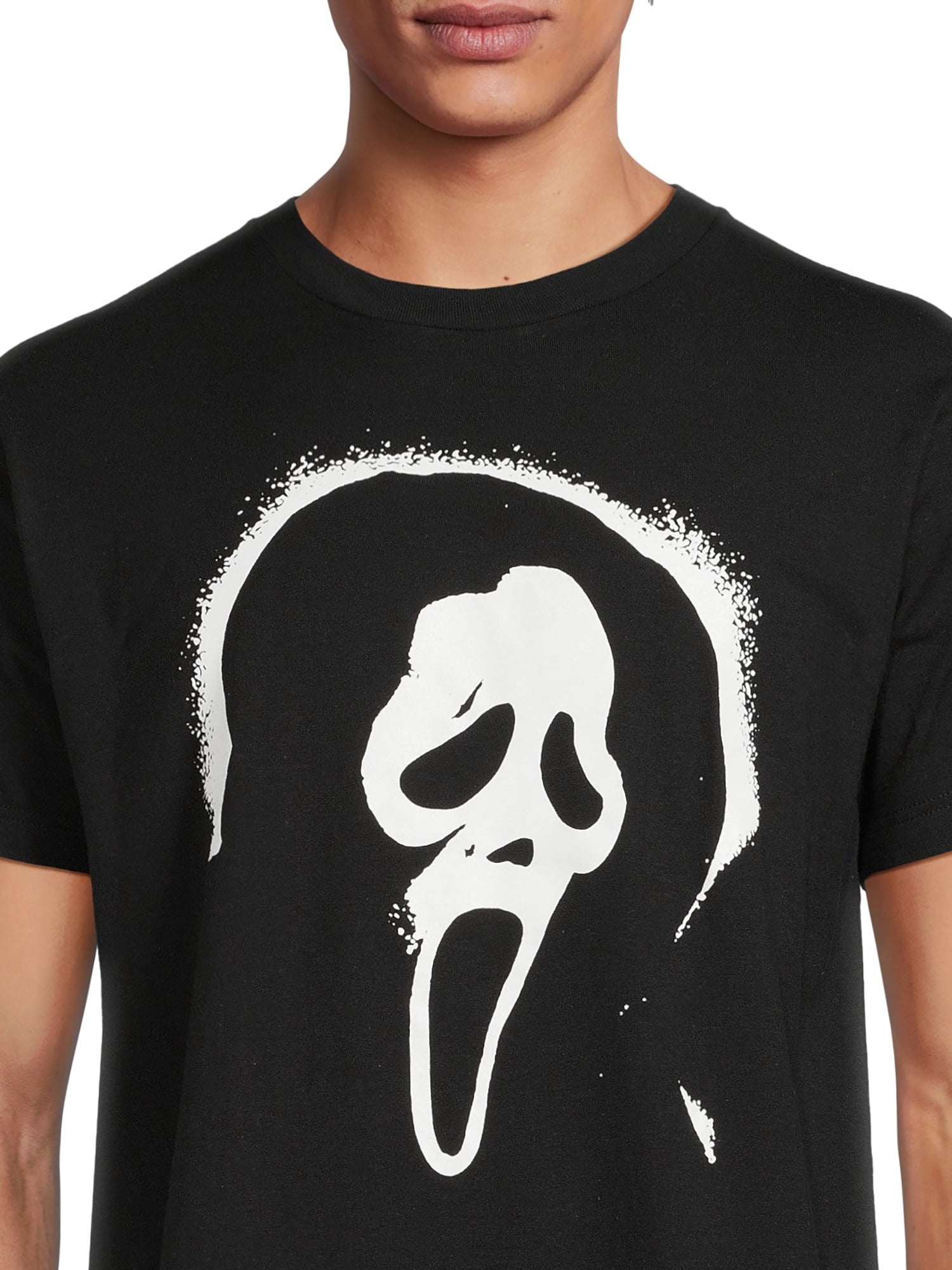 Ghost Face Men's and Big Men's Graphic Tee Shirt, Sizes S-3XL