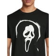 thumbnail image 4 of Ghost Face Men's and Big Men's Graphic Tee Shirt, Sizes S-3XL, 4 of 5