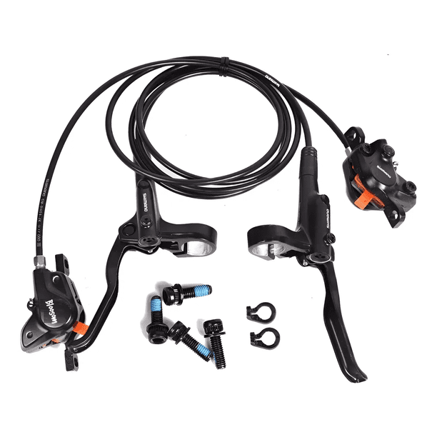 Kit De Freno Bloosom A Disco Hidráulico Para Bicicleta Shimano Mt200 Negro