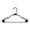 Maroon, variant on Mainstays Plastic Clothes Hangers, White, 50-Count, Everyday Use