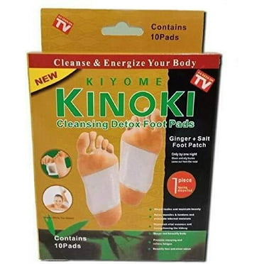 KINOKI 10PC PREMIUM GOLD DETOX FOOT PADS AND PATCHES