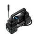 thumbnail image 2 of Inflador de neumáticos portátil, compresor de aire, bomba de aire para neumáticos de coche, bomba de aire para neumáticos de 12 V con manómetro digital y luz LED de emergencia., 2 of 9