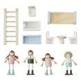 thumbnail image 4 of Olivia's Little World Quaint Portable Doll Cottage Fiberboard Dollhouse, 4 of 10