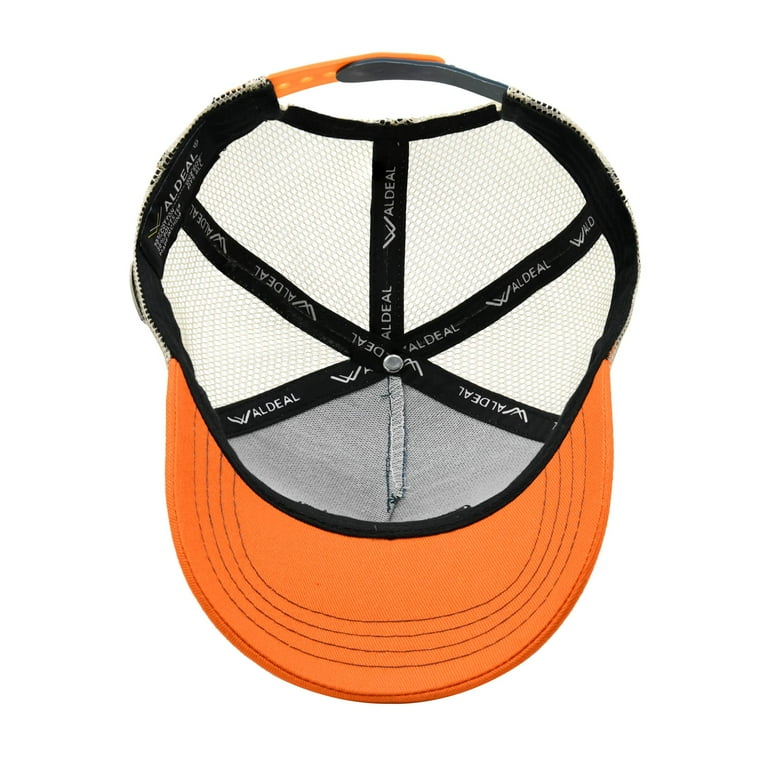 Waldeal Boys' Excavator Trucker Hat, Adjustable Mesh