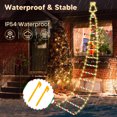 thumbnail image 4 of Outdoor Christmas Decor Lights,WLRETMCI 10FT Christmas Decorative Ladder Lights with Santa Claus,Xmas Lights Decorations for Outdoor Indoor Holiday, 4 of 7