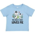 thumbnail image 3 of Inktastic Zebra My Great Aunt Loves Me Boys or Girls Baby T-Shirt, 3 of 5