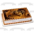 thumbnail image 4 of Gold Dragon Soldier Shield Sword Edible Cake Topper Image ABPID08398, 4 of 5