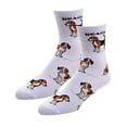 thumbnail image 2 of Animal Den Beagle Poses Chaussettes Taille Femme 6-10, 2 of 4