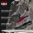 thumbnail image 5 of R CORD Women Hiking Boots Waterproof Slip-Resistant Mid-Cut Cushioned Ankle Support Traction Long-Lasting Wear for Rainy Dog Walks Daily Errands Weekend Hikes Peach Size 8.5, 5 of 7