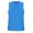 Blue, variant on SEMIMAY Summer Large Split Loose Sports Fitness Vest Lengthened Hiphop Pure Lolor Sleeveless Cotton Vest