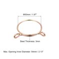 thumbnail image 2 of Unique Bargains Fuel Line Hose Clips, 20 Pack 50mm 65Mn Steel Single Wire Tubing Spring Clamps, 2 of 5