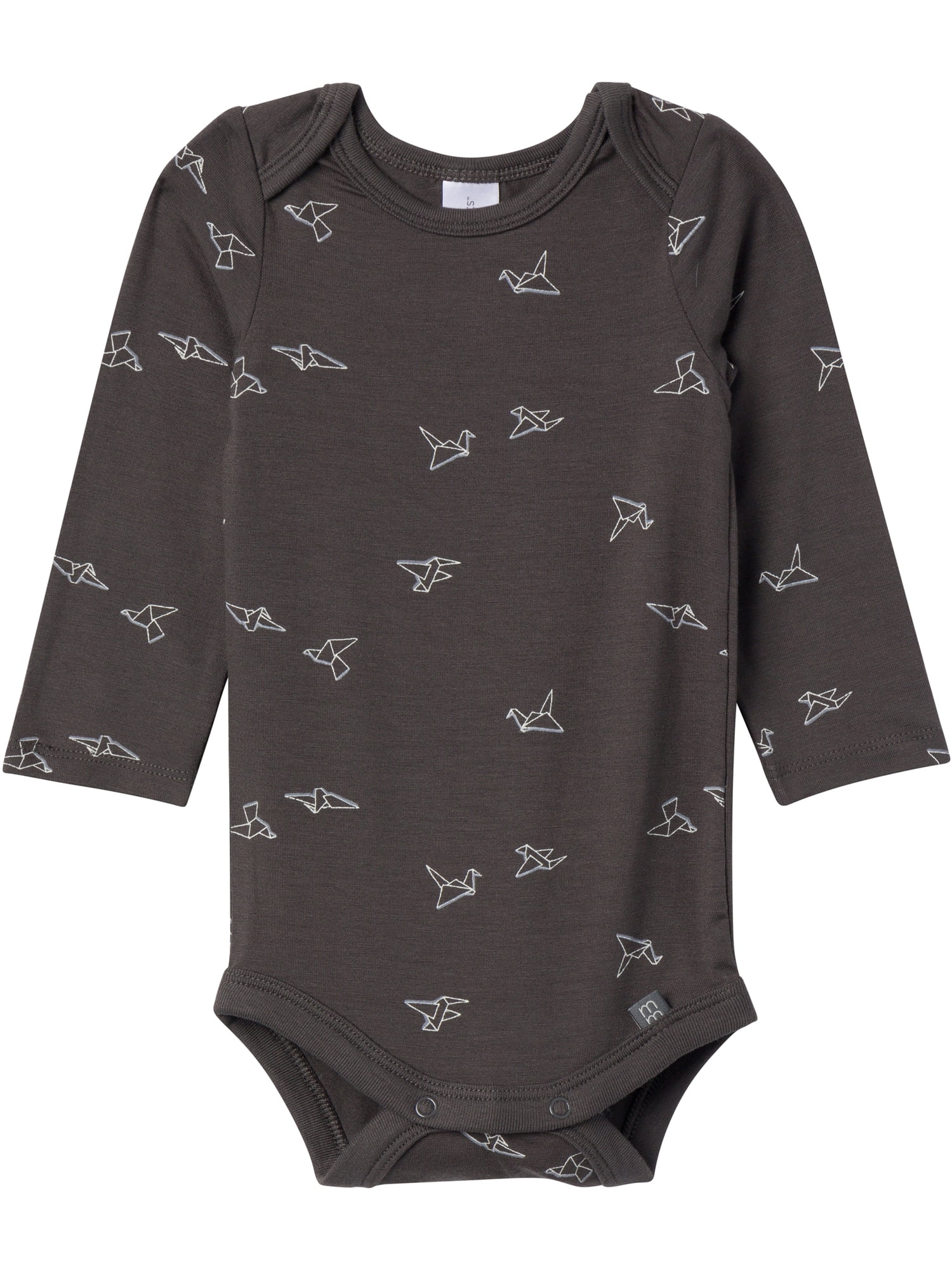 Modern Moments by Gerber Gender Neutral Super Soft Viscose Long Sleeve Bodysuits, 2-Pack, Sizes Newborn - 12 Months