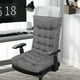 thumbnail image 1 of Cojín Gris Acolchado | Cojín Transpirable para Sillón Reclinable, Ideal para Sala de Estar U Oficina | 110 X 50 X 8 Cm | Mezcla de Nailon y Elastano | 1 Unidad, 1 of 6