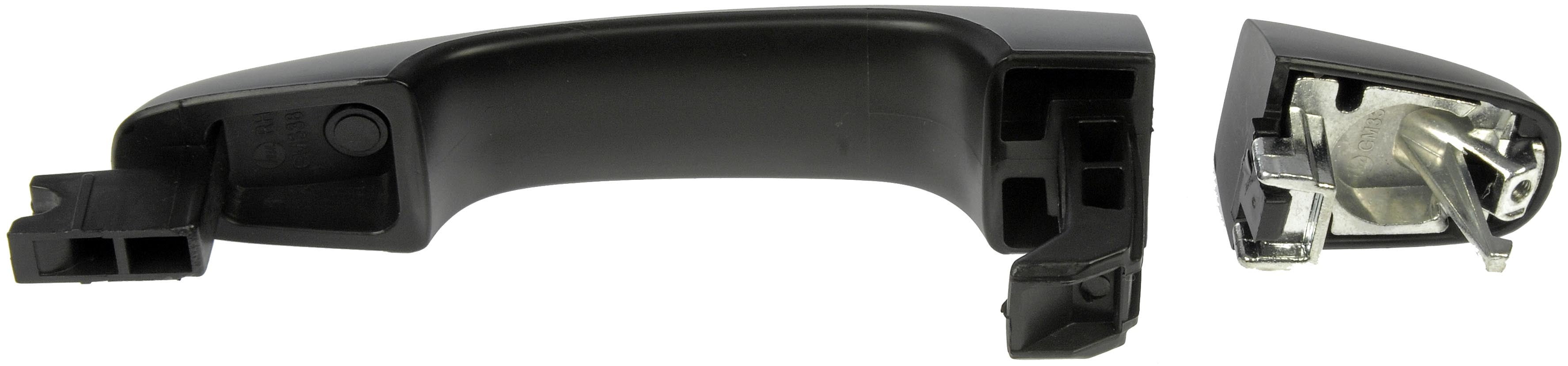Dorman 81318 Exterior Door Handle for Specific Pontiac Models, Smooth Black
