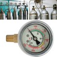 thumbnail image 4 of Digital Vacuum Gauge, M10x1 Tooth 1/8NPT Back Thread Stainless Steel Shockproof Rugged Construction Vacuum Gauge  for 40MPA High Pressure Inflator, 4 of 8