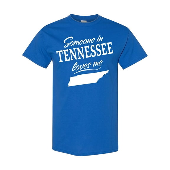 Inktastic Someone in Tennessee Loves Me T-Shirt