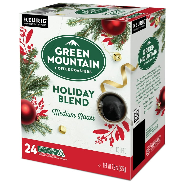 Holiday Blend K-Cups, Medium Roast, 24/Box Holiday Blend K-Cups, Medium Roast, 24/Box