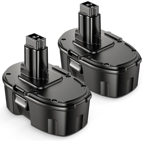 2 Packs 18V Replacement Battery for DeWalt DC9096 18 Volt DE9096 DC9098 DE9098 DE9098 DW9096 DW9095