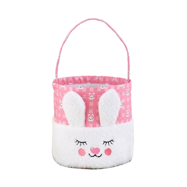 zhangmingg Face Embroidered Doormat for Spring Holiday and Egg Celebrations