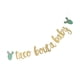 thumbnail image 2 of Letrero creativo con purpurina para Taco Bout A Baby, banderines con temática de fiesta mexicana, accesorio para fotomatón, guirnalda colgante con estampado de cactus, suministros de decoración para, 2 of 4