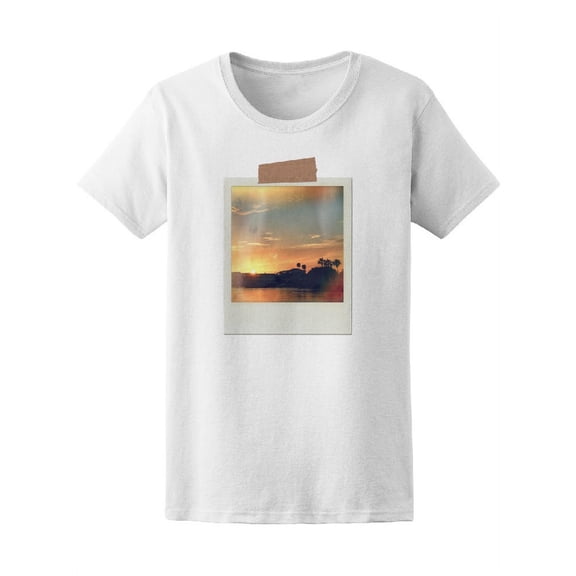 Taped Instant Photo T-Shirt Women -Image by Shutterstock, Female XX-Large