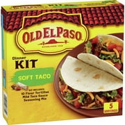 Old El Paso Soft Taco Dinner Kit, Easy Meal Prep, 12.5 oz.