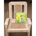 thumbnail image 2 of Carolines Treasures BMBO970APW1818 Daffodils by Maureen Bonfield Fabric Decorative Pillow 18HX18W multicolor, 2 of 2