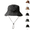 12# Gray, variant on Waterproof Bucket Rain Hat with Chin Strap Quick Dry Packable Sun Hat Safari Hat UV Protection,Khaki