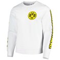 thumbnail image 2 of Men's White Borussia Dortmund Graffiti Pullover Sweatshirt, 2 of 3