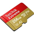 thumbnail image 2 of SanDisk Tarjeta microSD UHS-I de 256 GB Extreme para Juegos móviles - C10, U3, V30, 4K, A2, Micro SD - SDSQXA1-256G-GN6GN Pamolo  Rápido, 2 of 2
