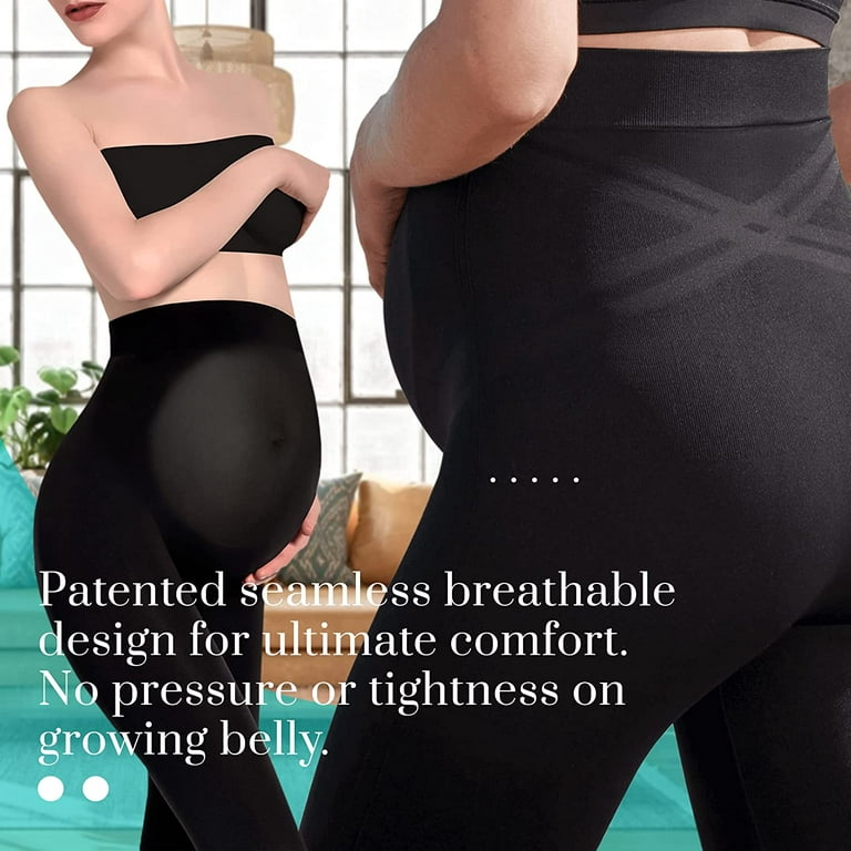 Terramed Maternity Leggings Active Wear Over The Bump Pants