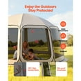 thumbnail image 6 of KFFKFF Pop-Up, Portable Screen House Shelter Tent, Fiberglass, Steel Mesh, 15 x 13.8 ft, 12-15 Person, 6 of 9