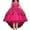 Hot Pink, variant on Girl Formal Dress Sleeveless Toddler Ball Gown Toddler Tulle Dress Pageant Dress for Girls 6-7Y