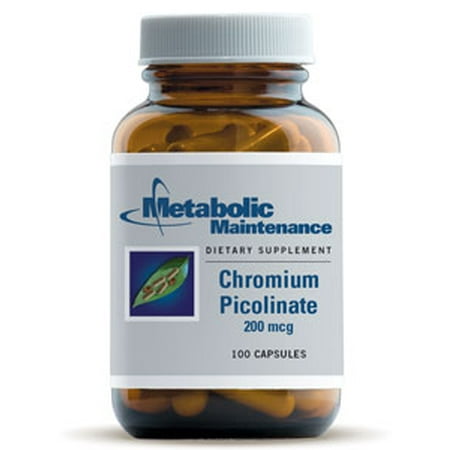 Metabolic Maintenance, Chromium Picolinate 200 mcg 100 caps