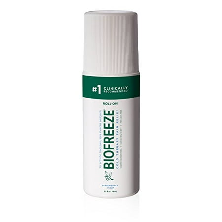 2 Pack Biofreeze Cold Therapy Pain Relief Roll-On 2.5 oz Each