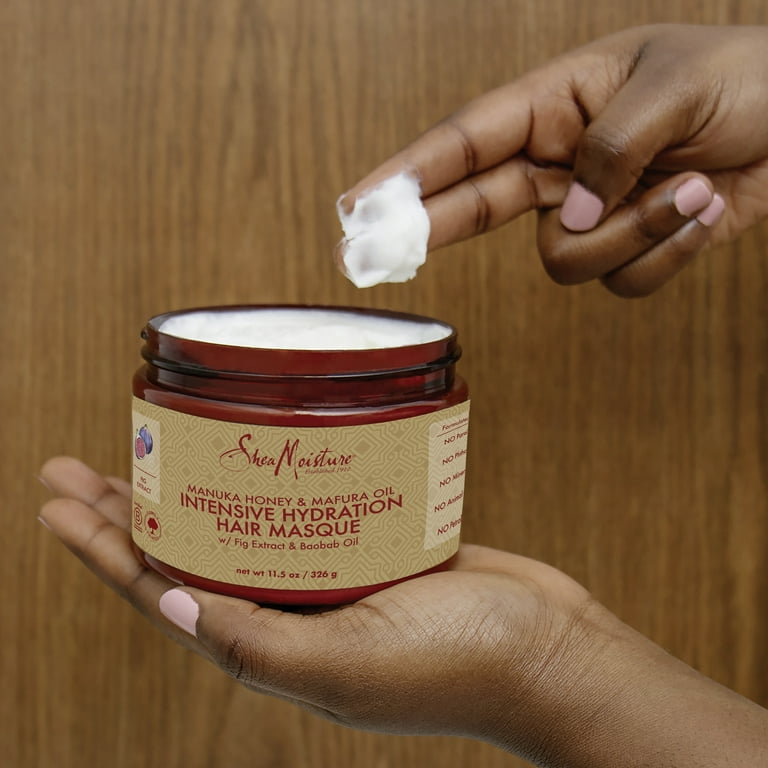 SHEA MOISTURE Manuka Honey & Mafura Oil Intensive Hydration Hair Masque (12oz) SHEA MOISTURE Manuka Honey & Mafura Oil Intensive Hydration Hair Masque (12oz)