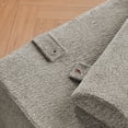 thumbnail image 4 of Foldable Tatami Lounger Sofa Bed, High-Density Sponge, Velvet Upholstery, Gray, 80.31 Inch Length, Portable Design, No Assembly Required for Living Room Bedroom Balcony Office, 4 of 10