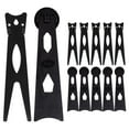 thumbnail image 1 of Miangastore 12 pcs Picture Frame Easel Back Support Photo Frame Back Stand Photo Frame Back Support, 1 of 8