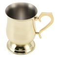 thumbnail image 4 of Moscow Cocktail Mule Mug, Stainless Steel Cocktail Cup Coffee Mug Cocktail Mug Beer Stein Multifunctional Cocktail Drinkware for Beer Iced Tea and Iced Coffee, 4 of 7