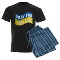 thumbnail image 6 of CafePress - Pray For Ukraine Pajamas - Men's Dark Loose Fit Cotton Pajama Set, 6 of 7