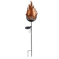 thumbnail image 2 of Luces jardín energía solar en apariencia de fuego, accesorios de ahorro de energía, luz de , lámpara de césped, adorno para, 2 of 8