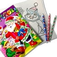 thumbnail image 3 of Three Little Twigs: Christmas Coloring Books 8pc Bundle - 4 Assorted Themed Coloring Books, 4 Packs Of 6ct Colored Pencils, Art Supplies, Kids Ages 3+, 3 of 5