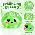 thumbnail image 5 of Glitter Dumpling Squishy Stress Ball Toys,2026 Upgraded Glitter Dumpling, Colorful Dumplings Stress Balls, Soft Squeeze Decompression Dough for Anxiety Relief Fidget, 5 of 5