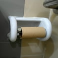 thumbnail image 1 of Phenofice Plastic Toilet Paper Roller Spindle Silver Color Easy Replacement for Home and Hotel Use, 1 of 8
