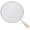 Silver, variant on Stainless Steel Fine Mesh Frying Pan Grease Guard, Heat-Resistant Wood Handle Splatter Screen, 21Cm Oil Splash Shield for Woks, Skillets and Household Cooking Tasks
